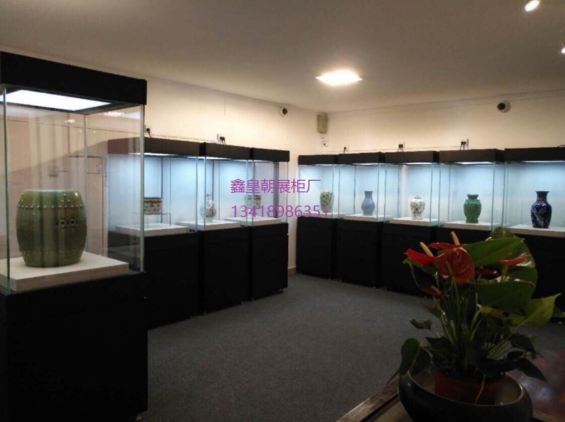 瓷器藏品展厅--遥控开门博物馆独立柜