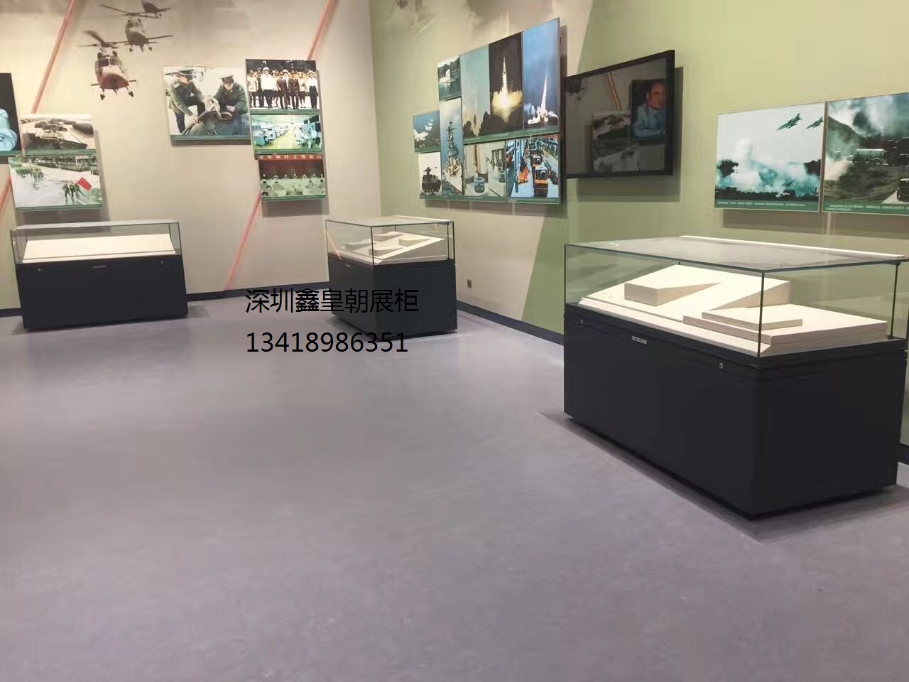 北京市军事博物馆展柜制作