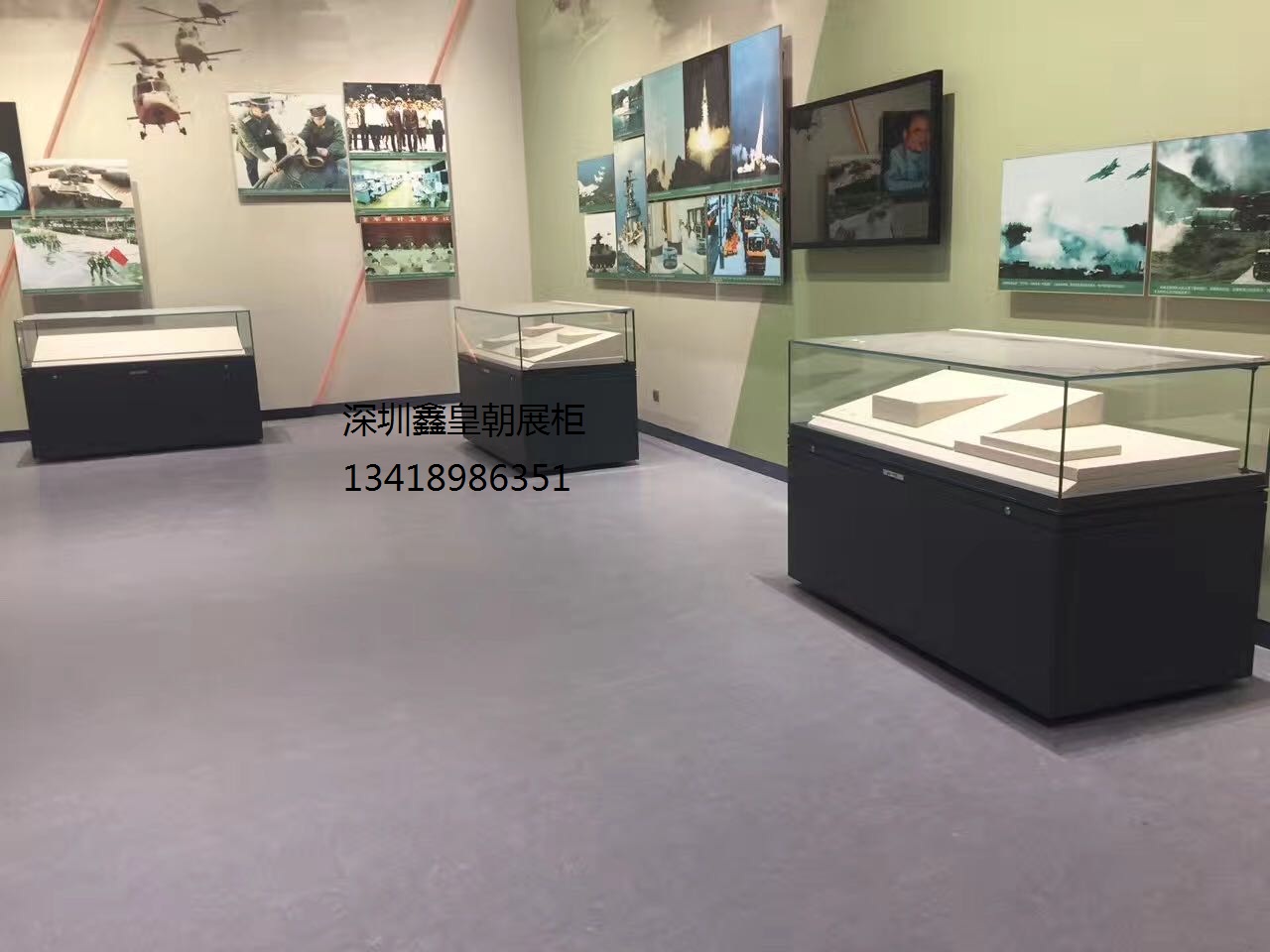 北京市军事博物馆展柜制